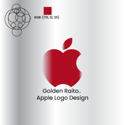 Golden Raito.. Apple Logo Design app branding design graphic design illustration logo typography ui ux vector