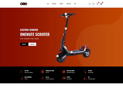 Mate -Single Product - E-Scooter Shopify Theme dropshipping e scooter website envato landing page one product shopify shopify expert shopify store shopify template shopify theme single product themeforest web design web designer website design