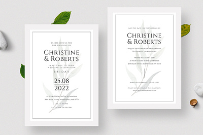 Wedding Invitation set branding card design graphic design illustration invitation invitation set wedding card