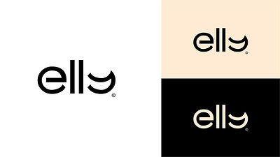 Elly eCommerce Store’s Modern Brand Identity Design blacecreative brand identity branding design graphic design identity logo wordmark