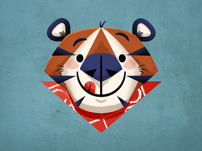 Tony the Tiger cartoon illustration tiger tony