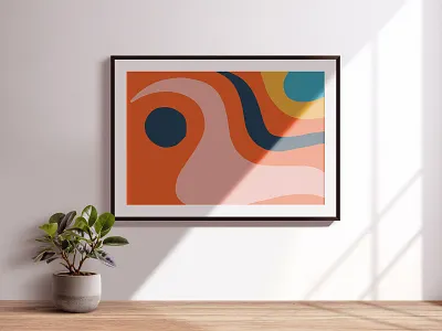 Interior Photo Frame Mockup download mockup