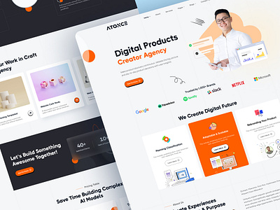 Creative Digital marketing Agency Landing Page agency branding agency landing page agency website creative agency creative direction creative portfolio digital digital marketing agency landing page marketing agency modern seo agency website