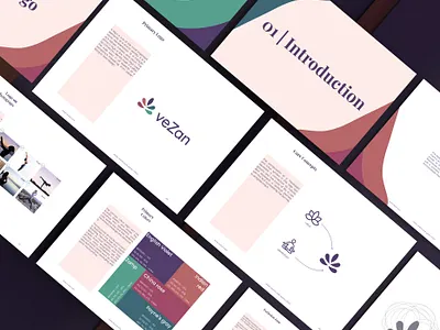 Meditation brand identity guidelines brand brand design brand guidelines brand identity branding design exercise fitness guide identity logo logo design meditation mindfulness wellness workout yoga yoga pose yoga studio zen