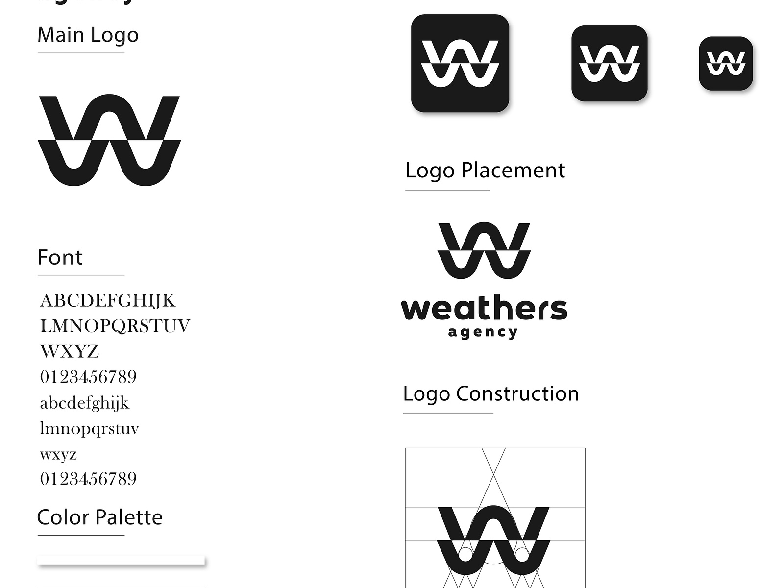 Minimal and simple weather logo design by Zakariaqt on Dribbble