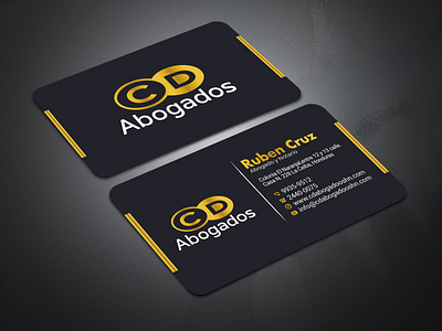 Business Card 2d animation branding business card design graphic design illustration logo motion graphics new seller typography ui ux vector visiting card