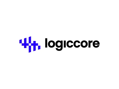 LogicCore Branding brand identity brand sign branding business design fintech identity logo logo design logo designer logotype marketing stratup