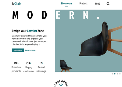 Furniture web page idea aesthetic app chair furniture minimal