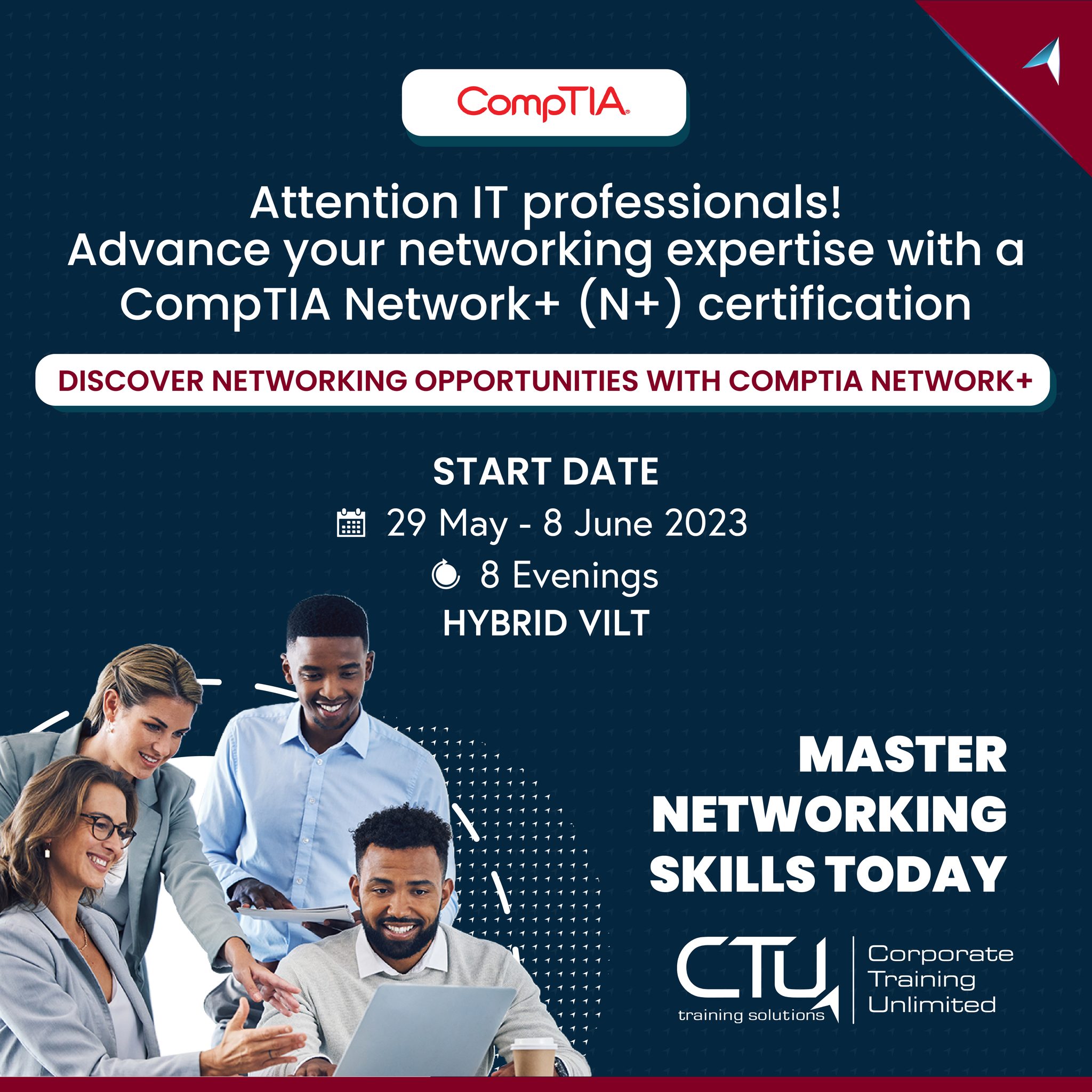 Get Certified And Stay Ahead With CompTIA Network+ Certification By CTU ...