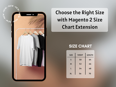 Choose the Right Size with Magento 2 Size Chart Extension magento 2 size chart