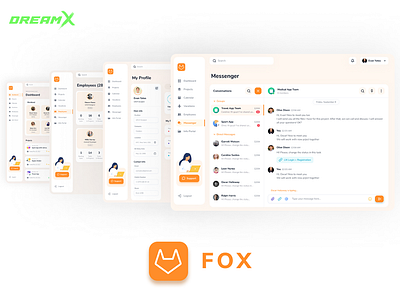 FOX [SaaS CRM System] app crm crm system design dreamx illustration interface project management project manager prototype saas startup ui ui design ux ux design web web app web design wireframes