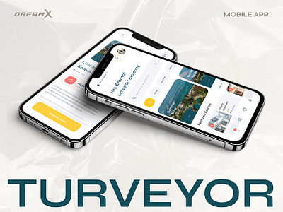 Turveyor [Real Estate] app app for hotel app for hotels booking design dreamx illustration ios mobile mobile app mobile app desighn realestate realestate app rent appartament travel travel app ui ui design ux ux design
