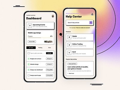 Neo Brutalism SaaS Dashboard App admin app application dashboard example graphic design gumroad inspiration ios mobile multipurpose neo brutalism neubrutalism saas software trend trending ui ui kit ux