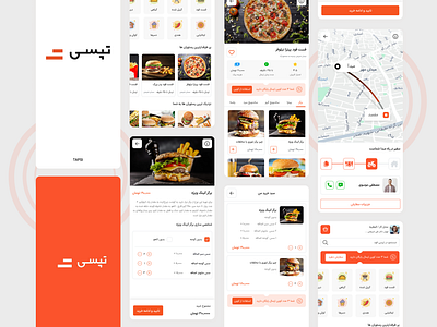 Tap30 food app app redesign design ui