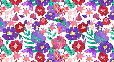 Flower Pattern flora flower illustration