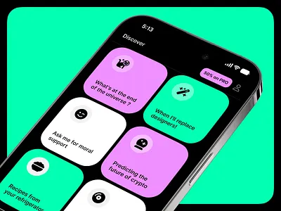 Chat GPT (OpenAI) redesign ai app chat gpt ios mobile mobile app ui uidesign uiux