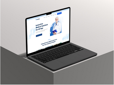 MedWeb - A Clean and Intuitive Healthcare Website app branding design figma ui web design