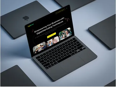 "DigiBoost - Help Businesses with Effective Digital Marketing app branding design figma graphic design logo ui ux vector