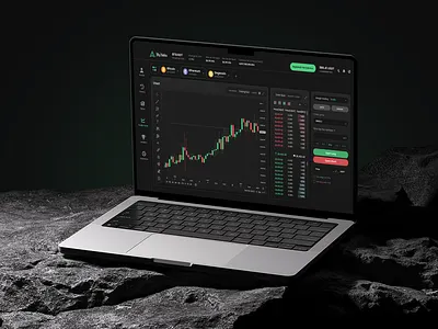 Crypto trading platform | design concept crypto cryptoplatform design industry ui ux uxui webdesign webdev website