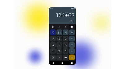 DailyUI - Calculator 004 animation calculator challenge dailyui design ui