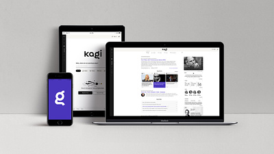 Kagi - Product Development - Version 1 (2021) ai brand branding concept devices dog engine illustration kagi privacy friendly product search smart ui ux vector web