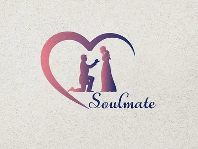 Logo Design For (Soulmate) App design graphic design logo