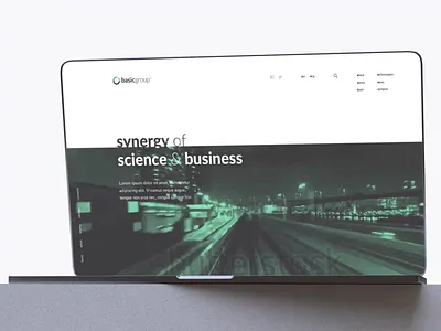 IT company's web portal animation company figma it principle scroll animation sketch ui ux website