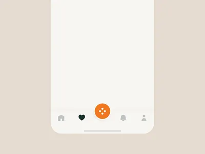 Tab bar animation animation app bottom navbar bottom navigation button design fashion green mobile navbar navigation navigation animation orange protopye shopping app ui ux uxui design