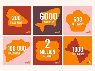 Cook Me Instagram Post Template branding design graphic design illustration vector