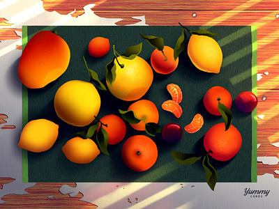 Agrumes 🍋🍊 adventure art beautiful cards collection color culture discovery dish food foodart fooddraw fruits fun illustration kitchen nature pop travel world