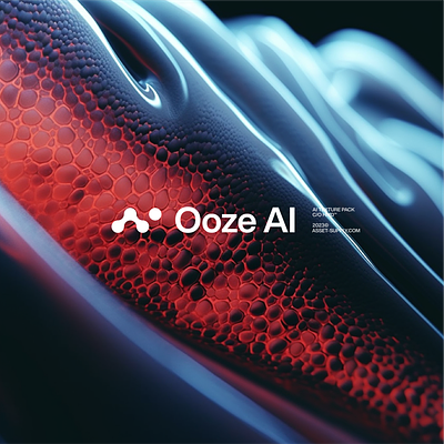Ooze™ AI Texture Pack 3d brandidentity branding branding designer design graphic design graphicdesign logo logotype