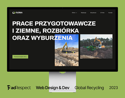 Global Recycling Web Design & Development building company design figma graphic design motion graphics ui ui design uiux ux web desgin web development webdesign website