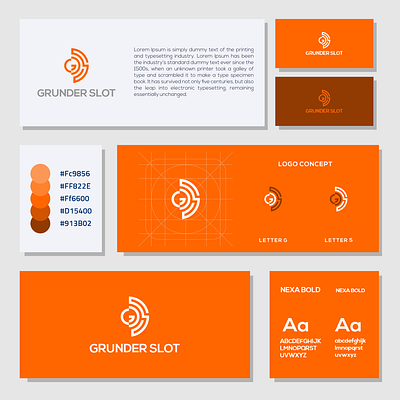 GS monogram app branding design graphic design icon illustration logo vector