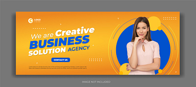 Banner Template Creative Bussiness banner banner bussines bussines flayer graphic design template banner template bussines