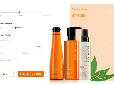 Daily UI Design Challenge | Day - 03 | Checkout design typography ui ux vector