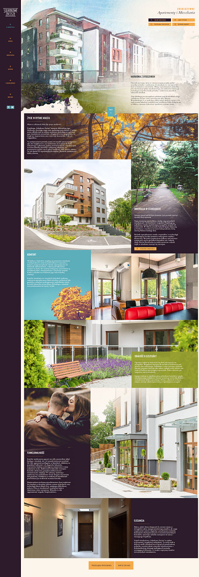 Solankowe Zacisze - High standard apartments graphic design web