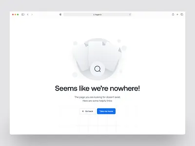 404 Page - #8 Design Challenge 008 100days 404 404 page concept dailyui dark mode design challenge illustration light mode minimal design ui uidesign uiux web design website