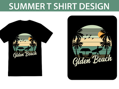 Summer T shirt Design beach golden beach palm palm tree summer summer beach summer season summer t shirt summer t shirt design summert vibes sunset surf surfing boad surfing man surfing t shirt design suring t shirt design tree vibes