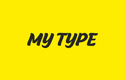 Progetto Editoriale/Editorial Project - My Type design graphic design typ typography