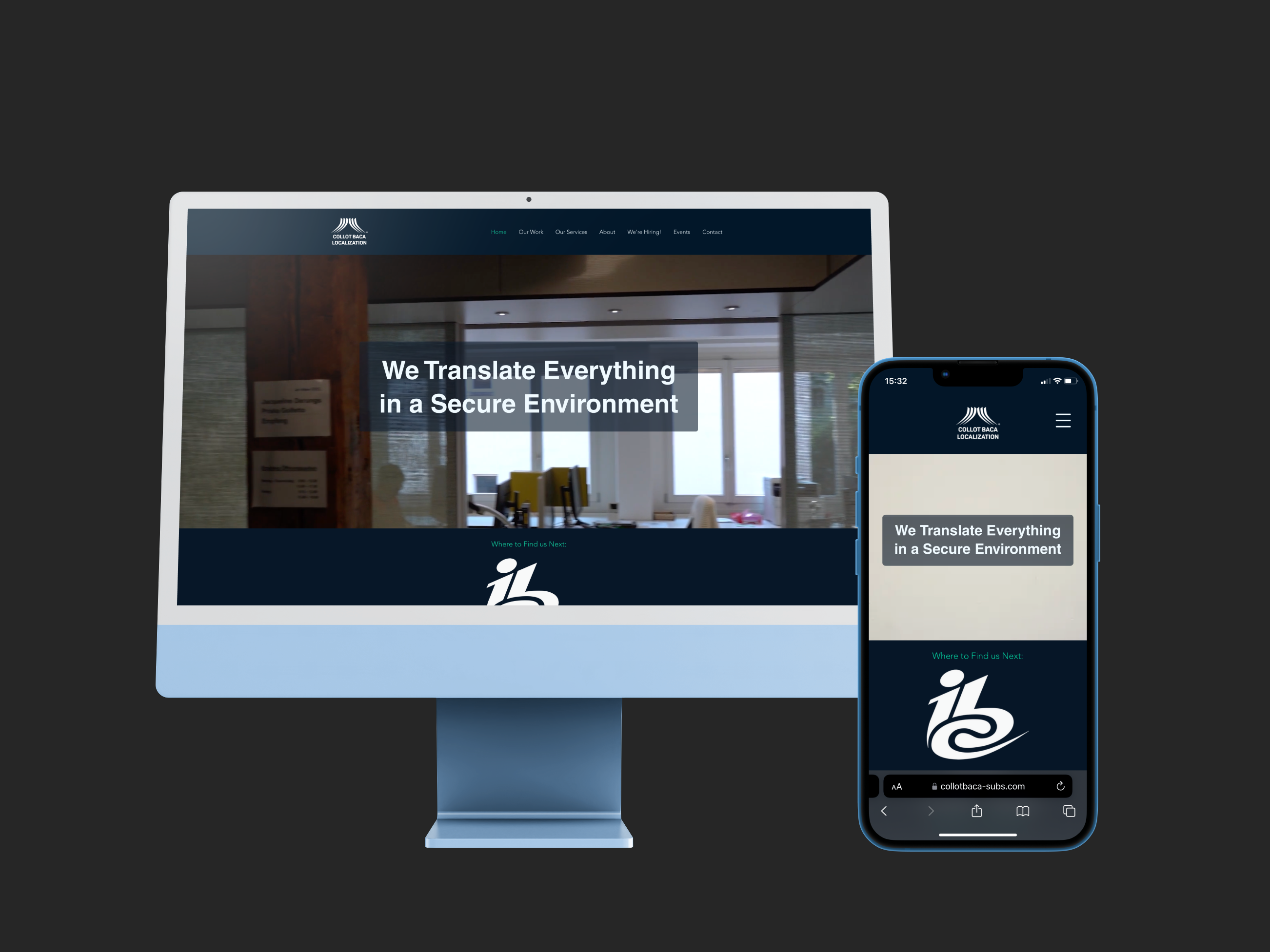 Collot-Baca Localisation Website