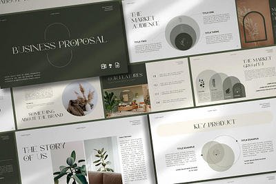 Business Proposal Presentation app branding design graphic design illustration logo typography ui ux vector