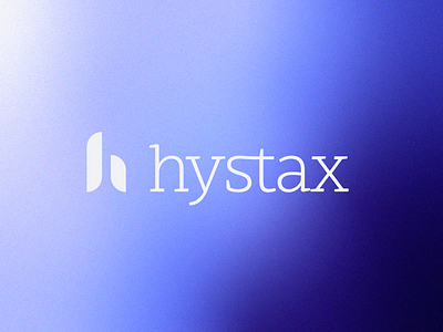 Hystax | Brand Identity b2b brand identity branding design graphic design logo logo design startup tech company