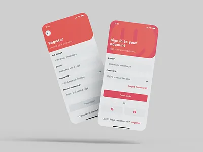 Register dailyui register ui uidesign uiux