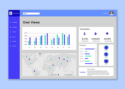 DashBoard Design 3d animation branding dashboarddesign graphic design logo motion graphics ui visualizedata