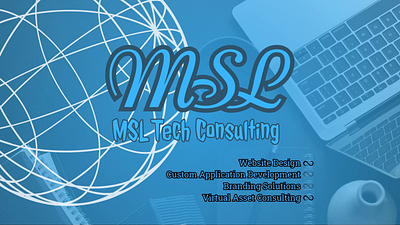 MSL Tech Consulting Branding Package branding graphic design logo sales