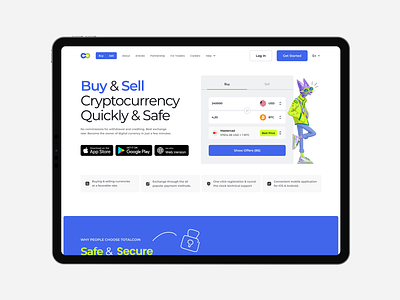 Totalcoin — Showcase case study crypto cryptocurrency graphic design inspiration interface mascot startup ui user experience ux web website