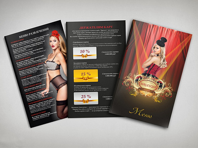 Menu design branding design graphic design leaflet menu typography ui ui design vector