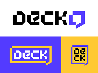 DeckNine Games | Modular logo branding game design game developer identity branding illustration logo design logotype modular logo type design video game logo visual identity