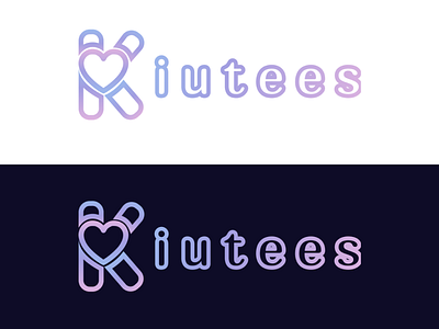 Logo Design for Kiutees branding design graphic design illustration logo typography
