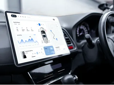 Car Dashboard app design car dashboard design digitalproduct graphic design interaction productdesign ui ui design ux ux design web